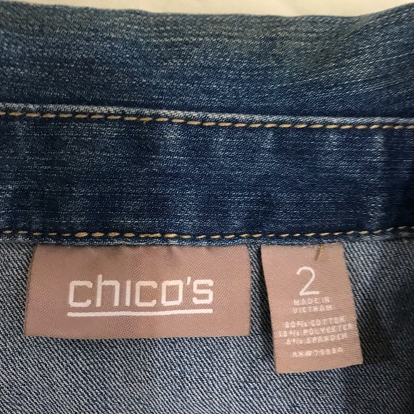 Embroidered Jean Jacket - Picture 8 of 9